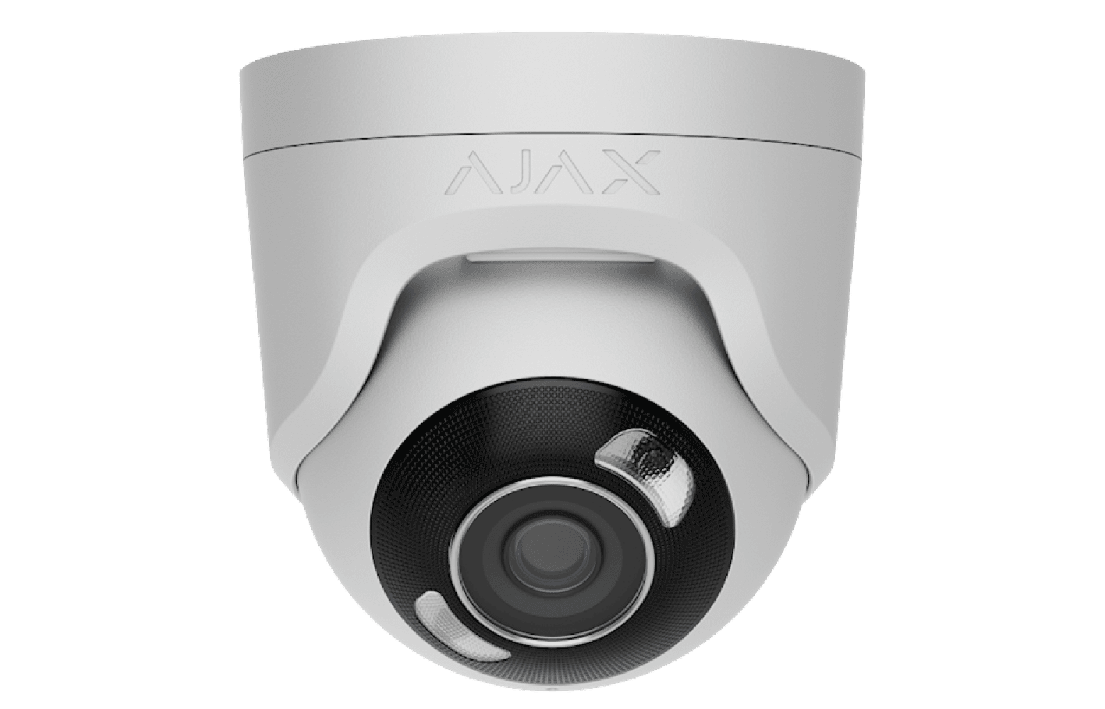 Ajax TurretCam Hybrid Light 8MP beveiligingscamera zwart/wit