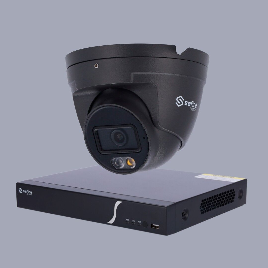 4MP - PRO Full Night Color - AI IP Camera Pro- 1x Dome AI IP Camera